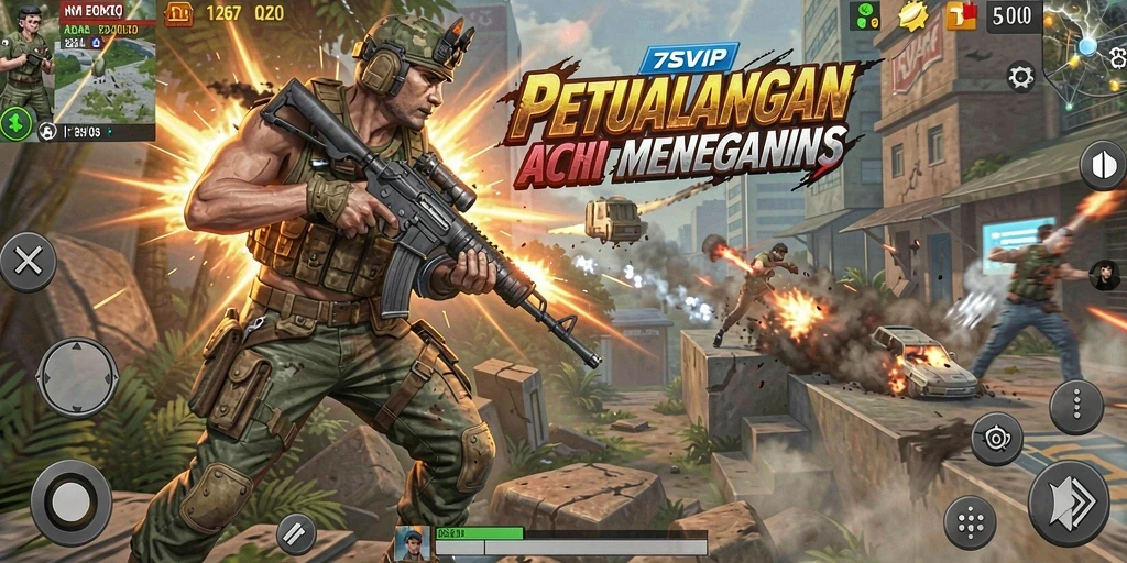 Gameplay intens dan menegangkan di 7SVIP.