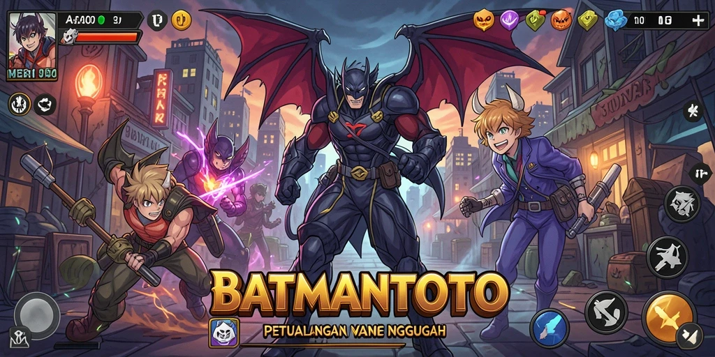 Tampilan gameplay menarik dari BATMANTOTO yang memukau.
