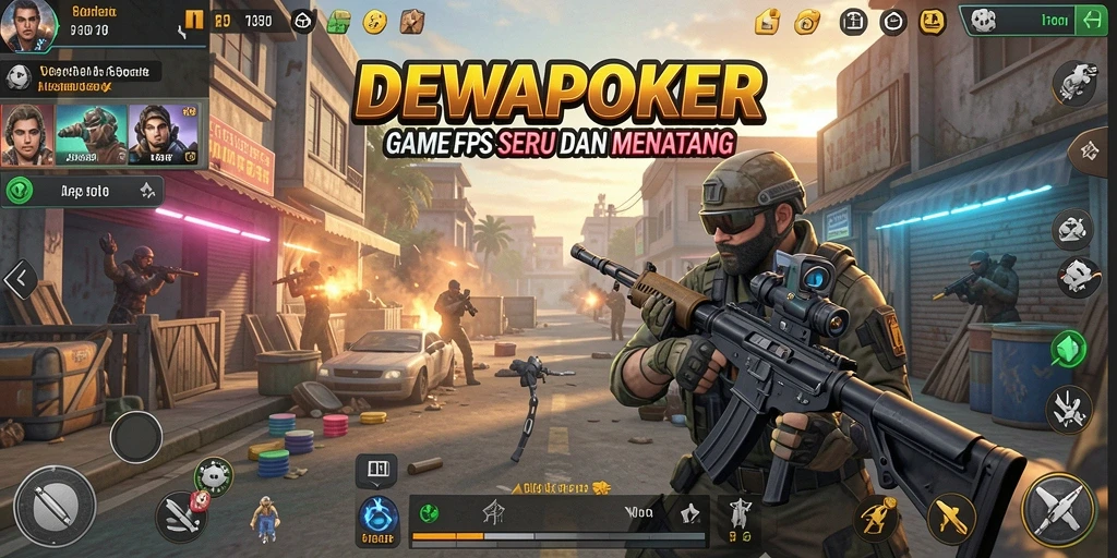 Tampilan gameplay DEWAPOKER yang mendebarkan dan penuh aksi.