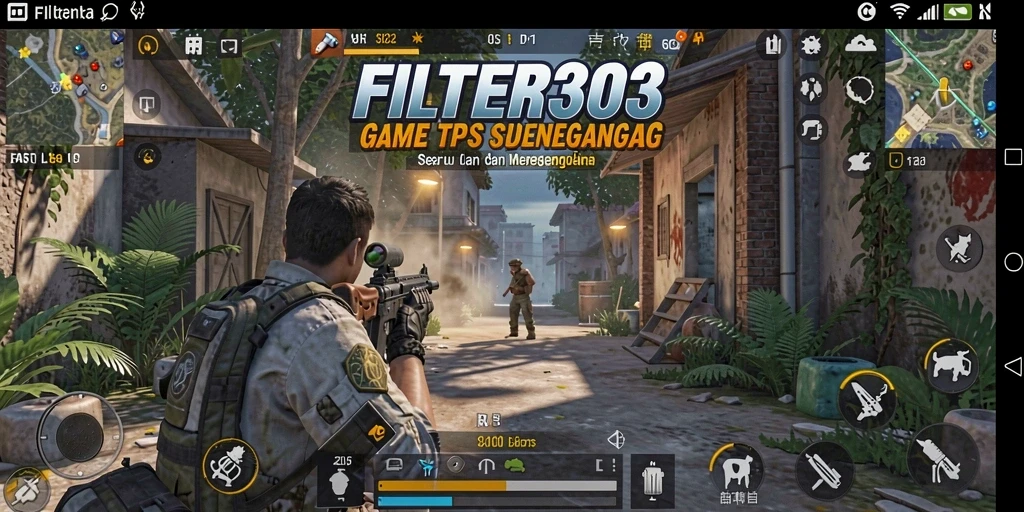 Tangkapan layar dari gameplay FILTER303 yang mendebarkan.