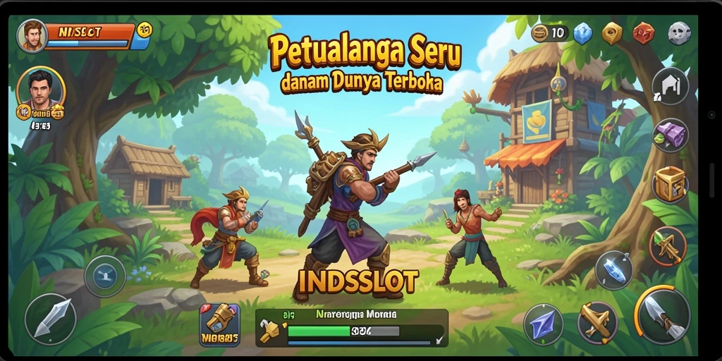 Gameplay seru di dunia terbuka INDSLOT yang menakjubkan.