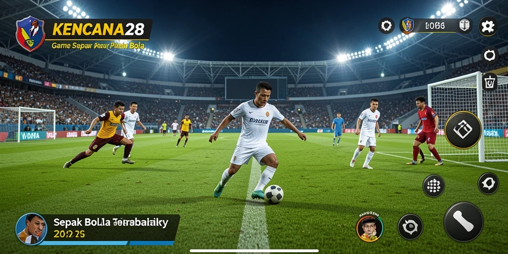 Tampilan gameplay KENCANA28 yang seru dan menegangkan di lapangan.