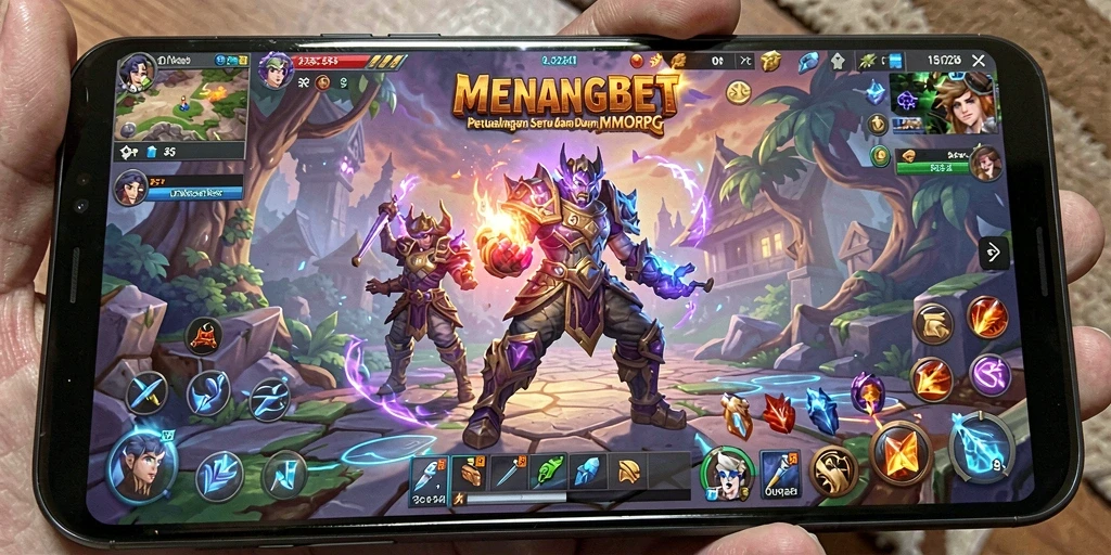 Gameplay seru dalam dunia MMORPG MENANGBET.