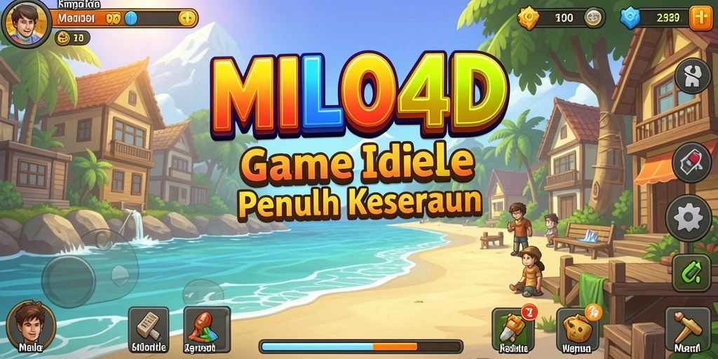 Tampilan gameplay menarik dari MILO4D yang penuh keseruan.