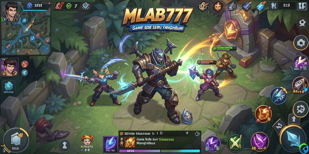 Tampilan gameplay <strong>MLBB777</strong> yang menarik dan menghibur.