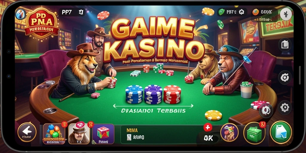 Tampilan menarik dan interaksi seru dalam gameplay Kasino PP7.