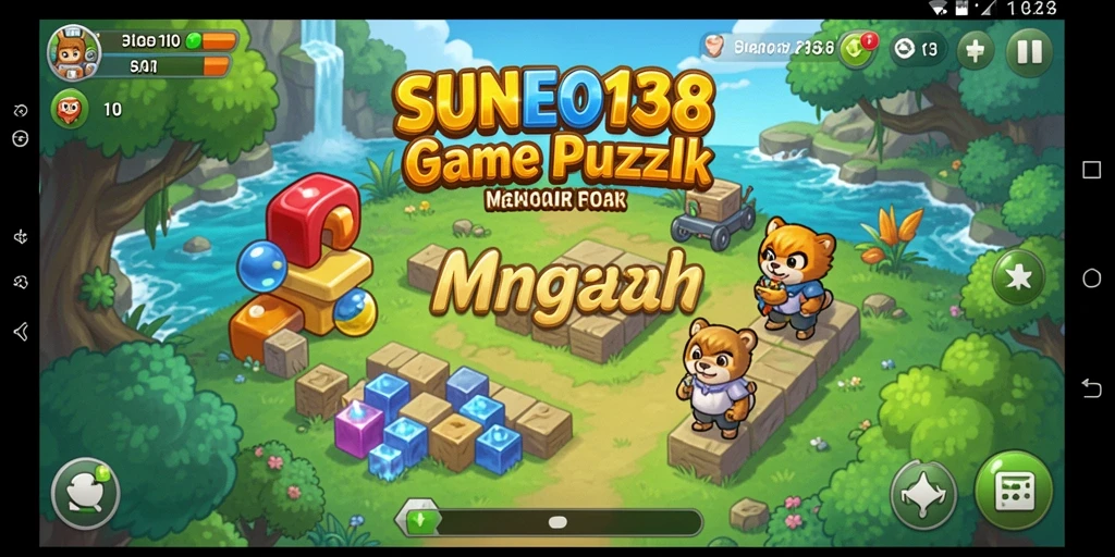 Tampilan gameplay SUNEO138 yang mendebarkan saat menyelesaikan puzzle.