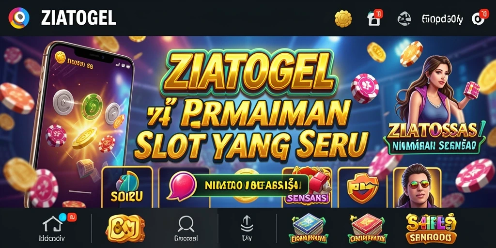 Tampilan menakjubkan dari gameplay Slot ZIATOGEL.